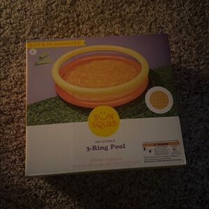 3 Ring Pool Sun Sun Squad NEW never used Outdoor Pool